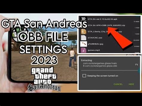 How To Install The Obb File For GTA SA (obb gta sa).